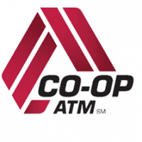 Coop ATM red triangle logo