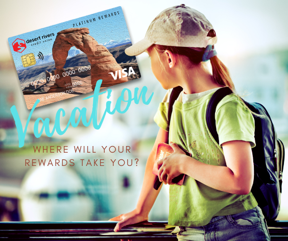 Young traveler at the airport with her backpack.