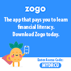 Zogo app logo with Yellow bird with a green crown.