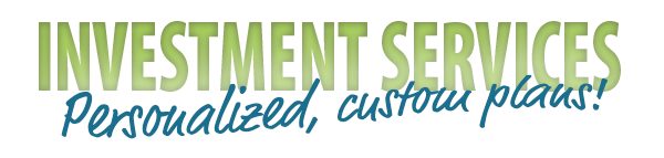 Green "Investment Services" header